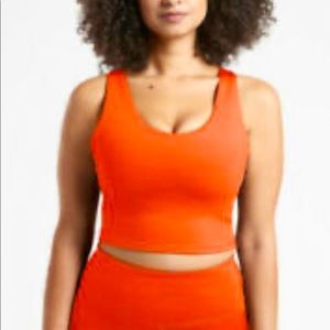 Bright Orange Athleta Yoga sportsbra - only worn a handful of times.